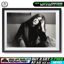 JANIS JOPLIN MUSIC Wall Art