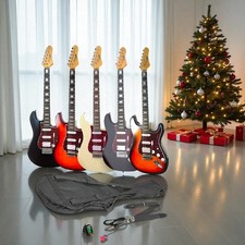 Orange County HSS Stratz style electric guitar package with double humbucker