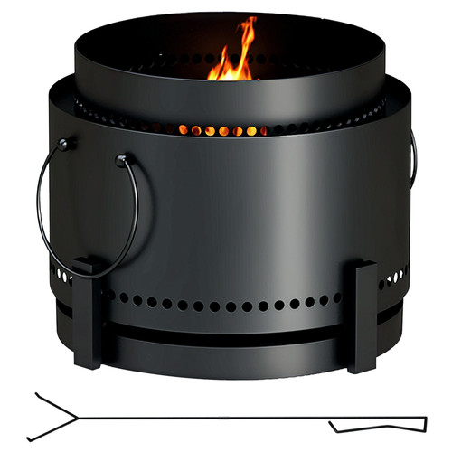 Outsunny 37cm smokeless - outsunny,