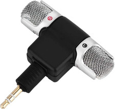 Mini Stereo Condenser Microphone Studio Broadcasting Recording Mic with 3.5Mm Go