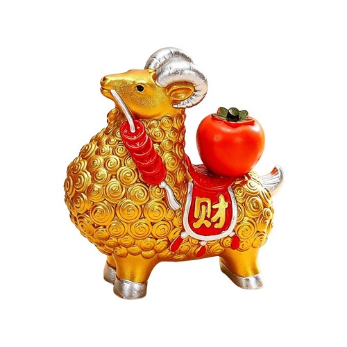 Chinese zodiac sheep - sheep, resin
