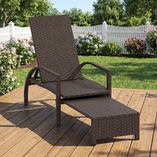 Reclining lounge chair outdoor - chair,