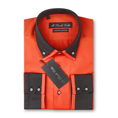 Mens button down navy - button,