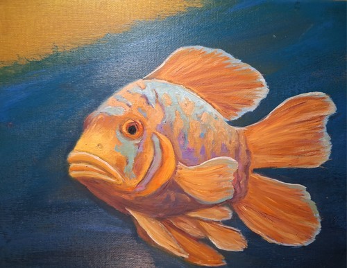 Original oil painting 8x10 - original,