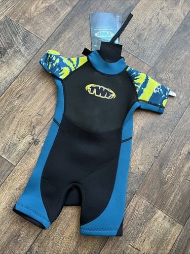 Junior shorty wetsuit - wetsuit, 2-3