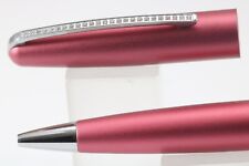 Vintage Swarovski Matt Rose Pink Ballpoint Pen, CT