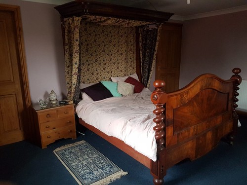 French half tester bed - french,