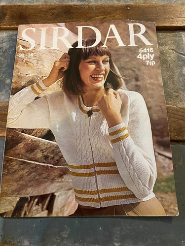 Sirdar ladies zip front - ladies,