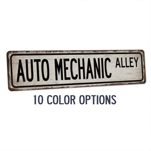 Auto mechanic street sign - auto,