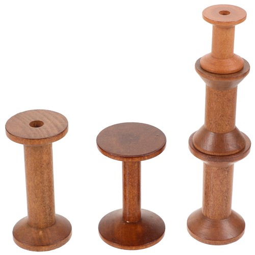 Pcs wooden thread spool xl - pcs,
