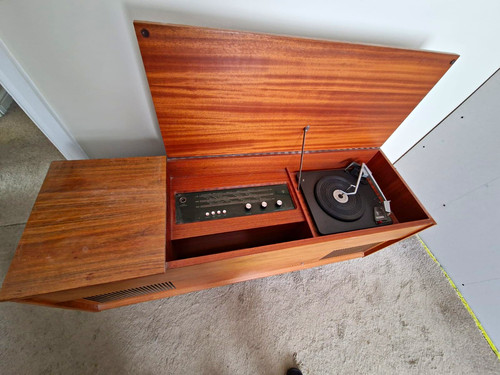 Ekco vintage stereo wooden - ekco,