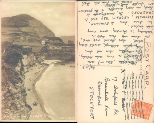 Ladram bay peak hill - bay,