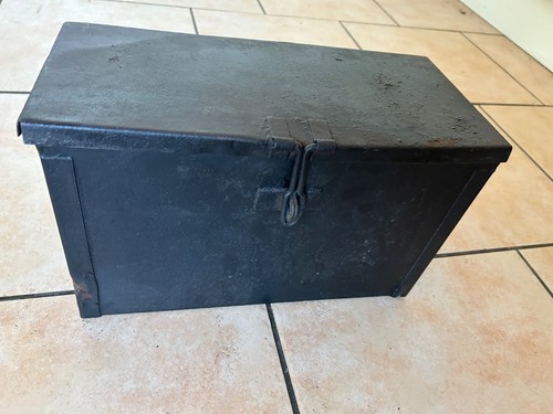 Metal steel tractor tool box - steel,