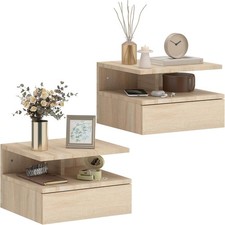 Floating Bedside Cabinets x 2