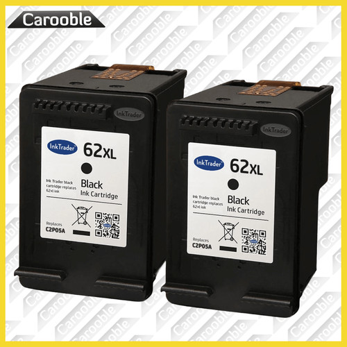 Refilled 62xl black ink - black,