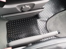 Rubber Floor Mats for VW Campervan T6.1 /T6 Or T5 Ocean, Coast or Beach 