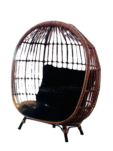 Kids egg chair rattan effect - kids,