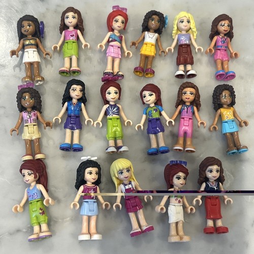 Lego friends minifigures - lego,