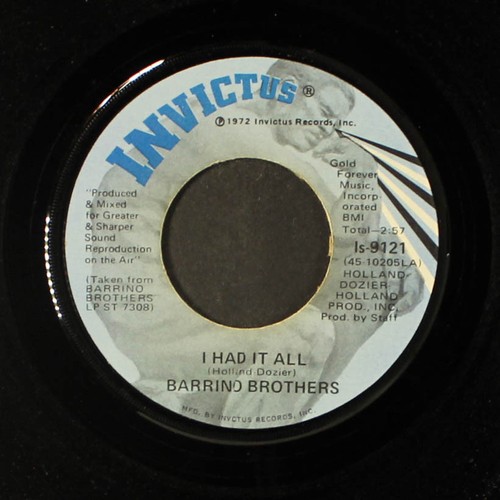 Barrino brothers had it all - barrino, brothers: