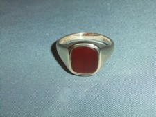 9ct Carnelian Signet Ring