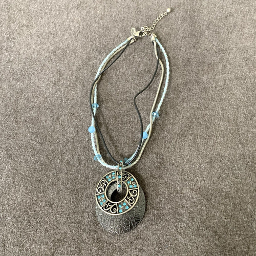 Laura ashley blue beaded - blue,
