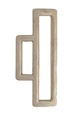 WW2 German Army Luftwaffe Officers Belt Buckle Keeper Fitting ALUMINUM 45mm belt