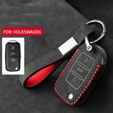 Full Suede Covered Key Fob