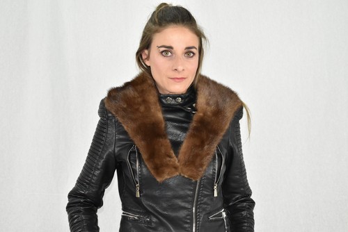 Genuine mink fur - mink, |