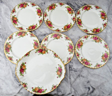 6 Vintage Royal Albert Old
