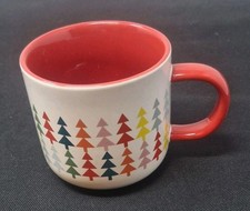 Habitat Christmas Tree Mug Red