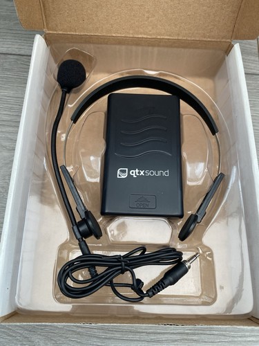 Qtx sound vhf wireless headset - sound,