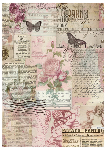 Rice paper decoupage - 1,