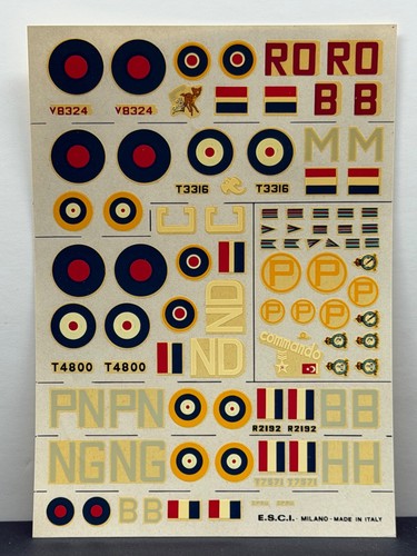 Esci decal set bristol - 1:72,