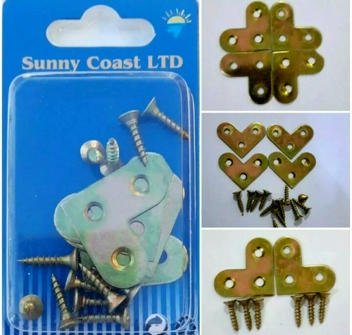 Flat corner braces - corner, brackets