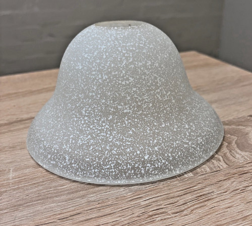 Vintage speckled glass - speckled, lamp