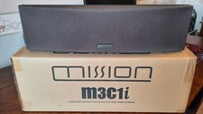 Mission M3C1i Home Theatre Centre Speaker In Original Box - Black