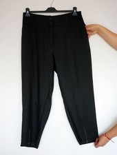 THE MASAI CLOTHING COMPANY Dark Graphite 100% Linen Trousers w/ Pockets Size:XXL
