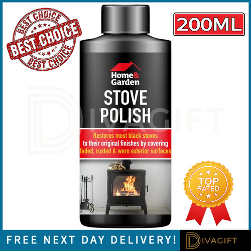 Black stove polish log - polish,