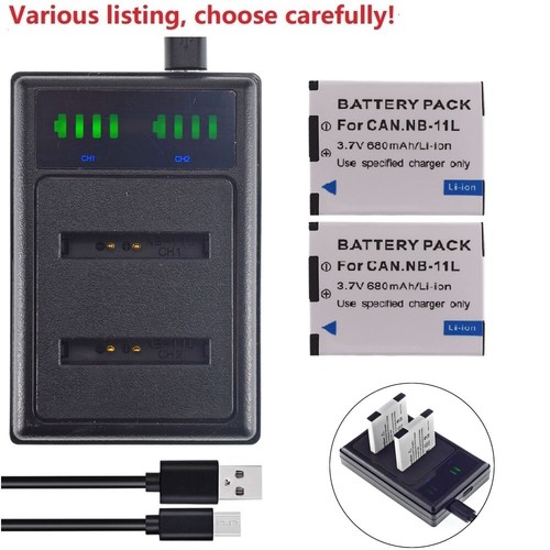 Battery charger for canon - or,
