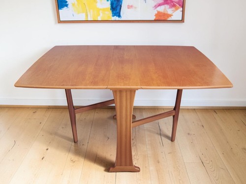 Vintage plan style teak - g,