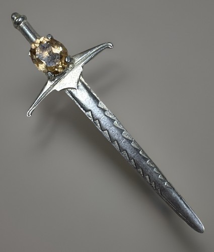 Vintage miracle sword brooch - vintage,