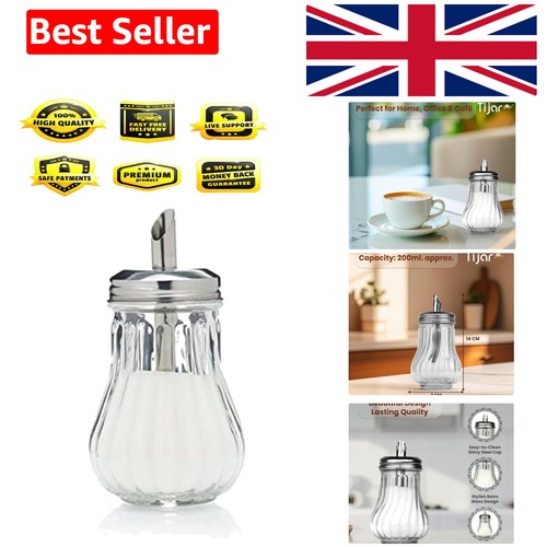 Glass sugar dispenser pourer - glass,