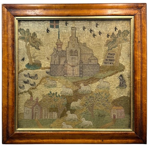 Antique georgian needlework - georgian,