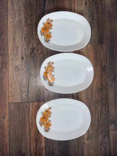 Vintage pyrex sunflower - pyrex, oval