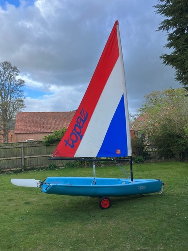 Topper topaz sailing dinghy - sailing,