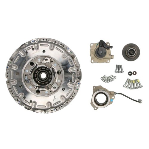 Dual plate clutch kit with - clutch,