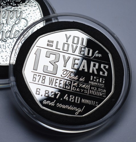 13th birthday silver - 13th,