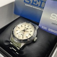 Seiko Presage Style 60s Cream 41mm Mens Watch | - NEW/OTHER -