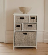 White Chest of Drawers Wooden
