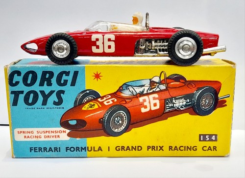 Corgi toys 154 - #154, ferrari